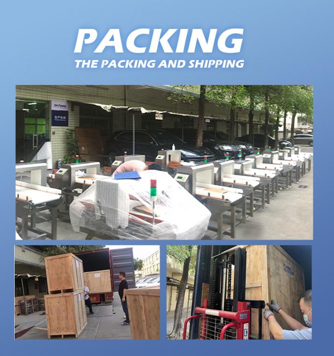 Detector de metais para alimentos: profissional, esteira automática, aço inoxidável, biscoitos de queijo, frutos do mar, grau alimentício, leite, biscoitos, carne, certificado CE 17