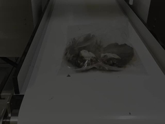 Detector de metais industrial de ecrã táctil Produtos lácteos de saúde Equipamento de detecção de metais