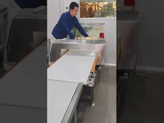 Interceptor de aço inoxidável Industrial Metal Detector Cinturão transportador 220 Voltagem