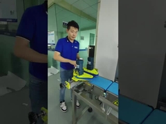 Verificador de peso automático de transportador para a indústria alimentar com processamento avançado de sinal digital