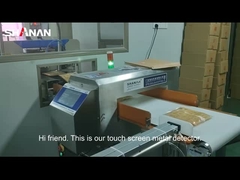 SA-990 Detectores de metais de tela sensível ao toque para a indústria alimentar SUS304