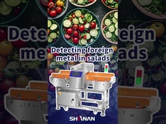 Detector de metais de alta sensibilidade para protecção em alimentos