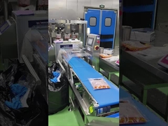 Processamento Fácil Operação Combo Detector de Metal de Alta Velocidade Pesador de Verificação Para Produtos de Fragmento