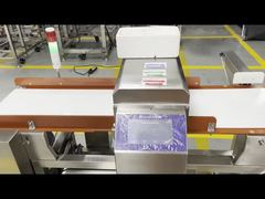 Detector de metais de grau alimentício industrial para esteiras automáticas, segurança, personalizado, OEM, demonstração