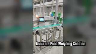 Precisão de qualidade alimentar da balança de verificação automática