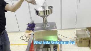 Classificação de precisão da máquina separadora de metal