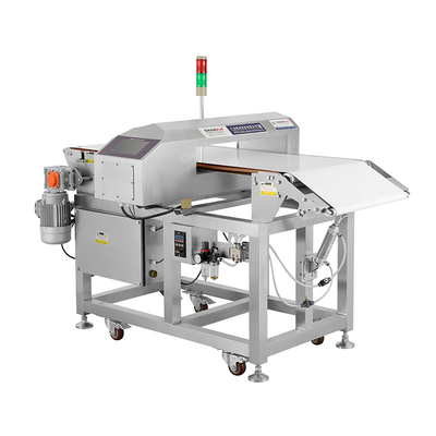 Detector de metais de alimentos para garrafas profissionais de linha de produção para detectar lascas de metal dentro de alimentos