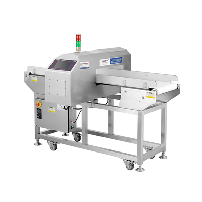 Linha de produção de fábrica Cinturão transportador Detector de metais industrial para sapatos Detector de metais Alimentos Matel Detector