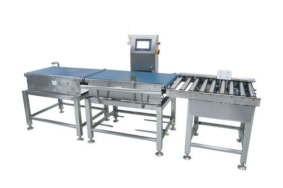 Controlador de peso do transportador com sistema de rejeição Controlador de peso automático do transportador garrafa dinâmica de alimentos