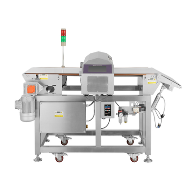 Transportador Detector de metais Alimentos congelados Indústria farmacêutica Sensibilidade de frequência Segurança alimentar