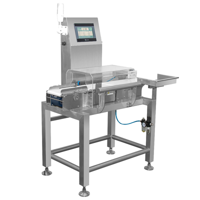 Verificador de peso automático transportador dinâmico frasco de alimentos pesador máquina pesador com rejeitor