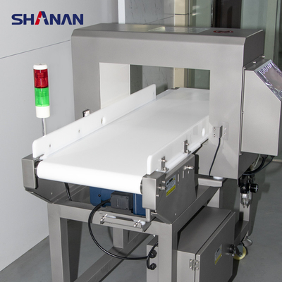 Venda Quente Cinturão de Segurança Alimentar Transportador Detector de Metal Instrumento Detector de Metal Sistema de Máquina Com Rejeição China Suppli