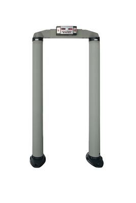 Caminhada através do detector de metais para o público, vida longa do quadro de porta da segurança de 6 zonas do uso