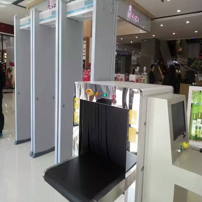Caminhada portátil do tela táctil através do equipamento da segurança do detector de metais para a escola, aeroporto