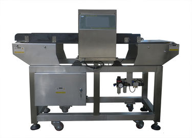 Sensibilidade alta do detector de metais do produto comestível de correia transportadora com alarme do som/luz