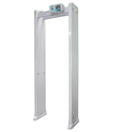 Quadro do detector de metais do agente de segurança de 4 zonas com sensibilidade de 100 níveis
