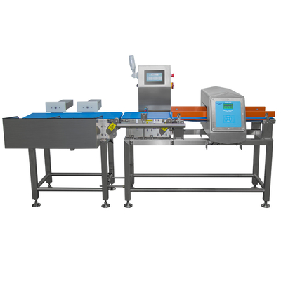 Combinação de pesagem de indução magnética de precisão e detector de metais para a indústria alimentar
