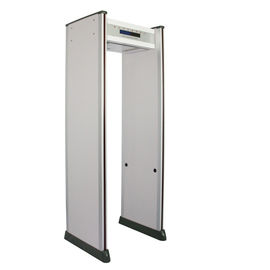 Multi caminhada da segurança da zona através das portas da varredura do detector de metais para a escola ou o aeroporto