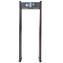 Caminhada através dos varredores do corpo, detector de metais portátil do quadro de porta da segurança com luz do diodo emissor de luz