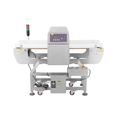 Detector de metal de alimentos de tamanho de máquina de 1330 mm para 38 cm Detecção de largura e inspeção precisa de alimentos