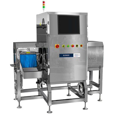 Sistema de processamento de imagem digital de alta velocidade Máquina de raios X de alimentos Classe III Classificação de instrumentos para até 600 produtos por minuto