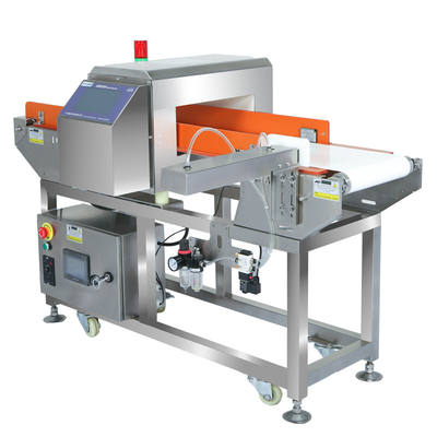 Detector de metais CE / ISO para alimentos / farmacêutica Sistema de rejeição automática de sensibilidade de 0,5 mm