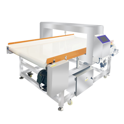 Detector de metais de alimentos de precisão Farmácia Sensibilidade Função de rejeição automática Certificado CE ISO