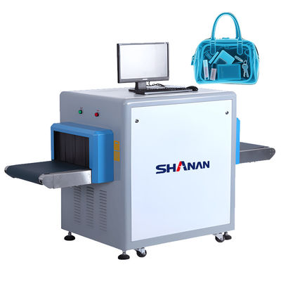 Sistema de inspecção Profissional Segurança X Ray Scanner de bagagem Para Estação Aeroporto, 0,22 Velocidade do transportador