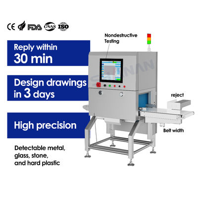 Sistemas de Inspeção por Raios-X de Alimentos para Testes Não Destrutivos Máquinas para Detecção de Contaminantes de Alta Eficiência e Qualidade