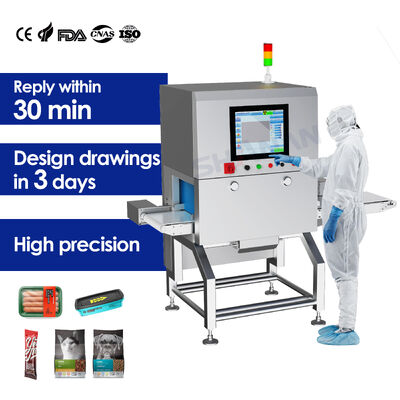 Intuitive User Interface Food X Ray Inspection Systems Operating Within Temperature 0 to 40 Degrees Celsius Ensuring Food Control