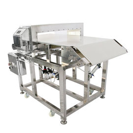 Sistema de transporte resistente de aço inoxidável do detector de metais do produto comestível do desempenho