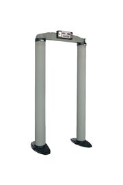 Caminhada da segurança através do nível do detector de metais 100 para a verificação da estação/aeroporto