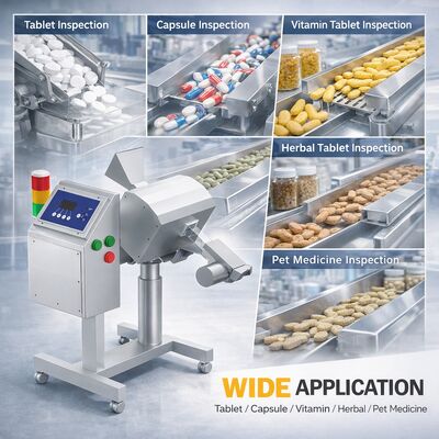 Tablets Cápsulas Detector de Metais Farmacêutico Fabricação de Comprimidos Fábrica personalizável