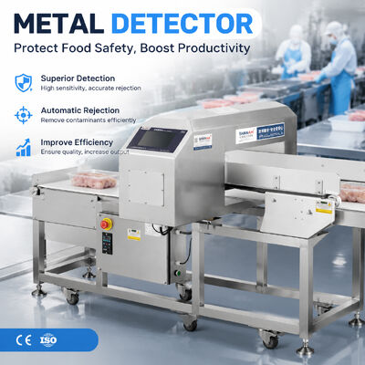Detector de Metal de Alta Sensibilidade para Linha de Processamento de Pão, Bolo, Massa, Biscoito e Bolacha para Panificação