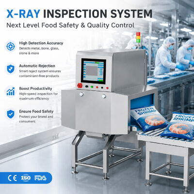 Máquina de Raio-X Alimentar com Operação por Tela Sensível ao Toque Oferecendo Altura Máxima do Produto de 200mm Garantindo Monitoramento Eficaz da Segurança Alimentar