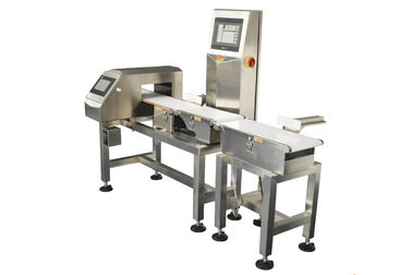 Detector de metais combinado do SUS 304 e máquina industrial integrada pesador da verificação