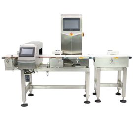 Equipamento de teste profissional detector de metal de correia transportadora e máquina de peso de alimentos para área úmida indústria alimentar de carne